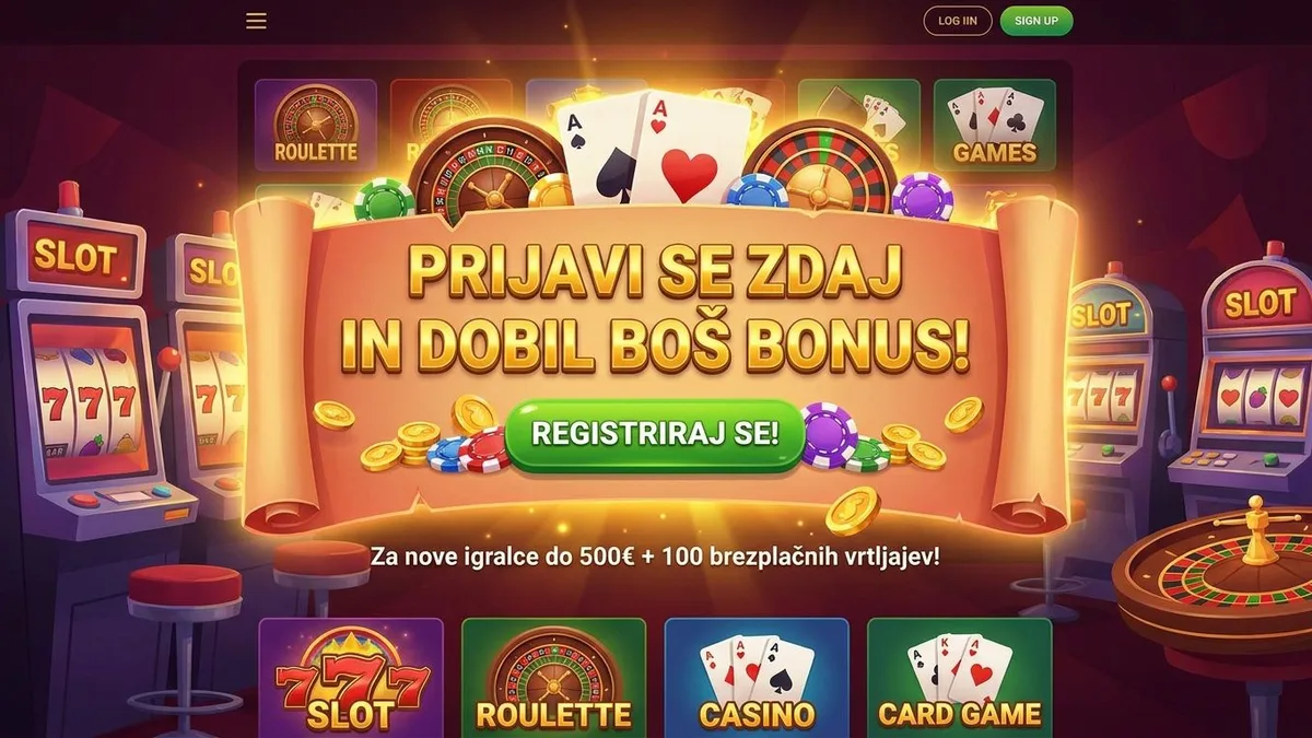 Registracija z bonusom